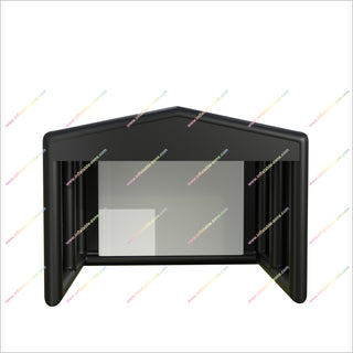 Inflatable Golf Simulator Tent with Screen Portable Golf Hitting Cage for Backyard Indoor Practice Club