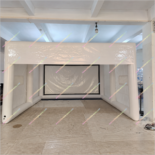 Best Golf Hitting Cage Inflatable Golf Training Simulator Tent Driving Range Practice Enclosure