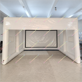 Best Golf Hitting Cage Inflatable Golf Training Simulator Tent Driving Range Practice Enclosure
