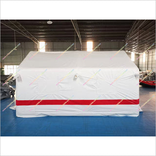 Emergency Relief Inflatable Hospital Tent Red Cross Emergency Shelter Airtight Inflatable Medical Tent For Sale
