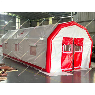 Red Cross Medical Inflatable Hospital Tents Temporary Shelter Structures Inflatable Air Tents For Sale