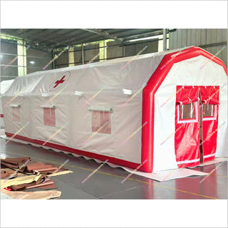 Red Cross Medical Inflatable Hospital Tents Temporary Shelter Structures Inflatable Air Tents For Sale