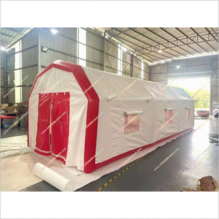 Red Cross Medical Inflatable Hospital Tents Temporary Shelter Structures Inflatable Air Tents For Sale