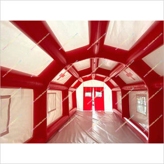 Red Cross Medical Inflatable Hospital Tents Temporary Shelter Structures Inflatable Air Tents For Sale