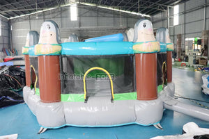 Giant Interactive Inflatable Human Whack A Mole Funny Inflatable Sports Games For Kids And Adults