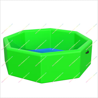 Inflatable Ice Bath Hot Tub Large Octagon Ice Bath Pool Inflatable Cold Plunge Tub Outdoor