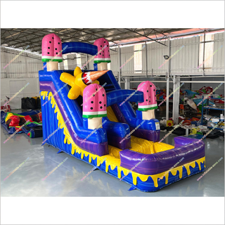 Inflatable Ice Cream Waterslide Cheap Blow Up Pool Rental Fun And Safety Inflatable Water Slide For A Pool