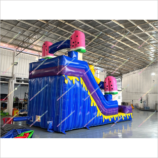 Inflatable Ice Cream Waterslide Cheap Blow Up Pool Rental Fun And Safety Inflatable Water Slide For A Pool