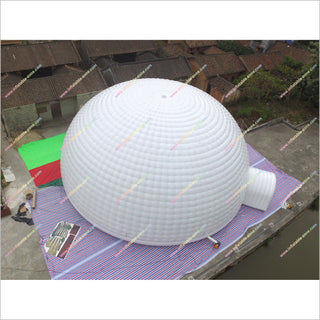 Outdoor Inflatable Igloo Dome Tent Glamping Waterproof Event Inflatable Sphere Tent Air Tent House For Camping