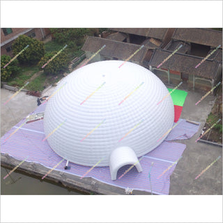Outdoor Inflatable Igloo Dome Tent Glamping Waterproof Event Inflatable Sphere Tent Air Tent House For Camping