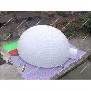Outdoor Inflatable Igloo Dome Tent Glamping Waterproof Event Inflatable Sphere Tent Air Tent House For Camping