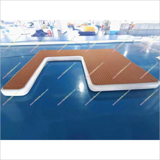 Portable Yoga Inflatable Jetski Dock Best Inflatable Swim Platform Jet Ski Floating Dock For Sale