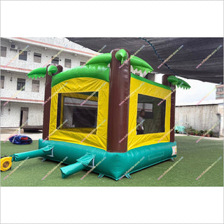Inflatable Safari Animals Blast Zone Inflatable Bounce House Jungle Party Theme Inflatable Jumping Castle For Rent - Inflatable-Zone