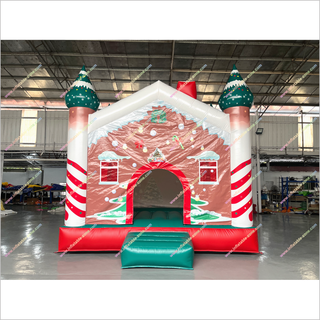 Cheap Christmas Trees Inflatable Jumping Castle Rental Candy Cane Pillar Inside Bounce House Near Me
