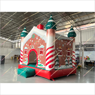 Cheap Christmas Trees Inflatable Jumping Castle Rental Candy Cane Pillar Inside Bounce House Near Me