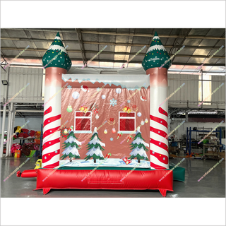 Cheap Christmas Trees Inflatable Jumping Castle Rental Candy Cane Pillar Inside Bounce House Near Me