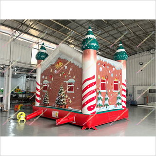 Cheap Christmas Trees Inflatable Jumping Castle Rental Candy Cane Pillar Inside Bounce House Near Me