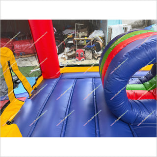 Inflatable Jumping Castle Slide Combo Bouncer Rentals Cheap Bounce House With Slide Party Games For Family