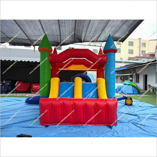 Inflatable Jumping Castle Slide Combo Bouncer Rentals Cheap Bounce House With Slide Party Games For Family
