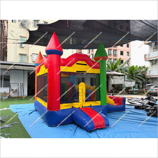 Inflatable Jumping Castle Slide Combo Bouncer Rentals Cheap Bounce House With Slide Party Games For Family