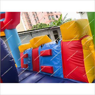 Inflatable Jumping Castle Slide Combo Bouncer Rentals Cheap Bounce House With Slide Party Games For Family