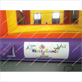 Inflatable Jumping Castle Indoor Long Pool Slide Bounce House Water Slide Combo Rentals Near Me