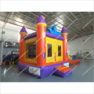 Inflatable Jumping Castle Indoor Long Pool Slide Bounce House Water Slide Combo Rentals Near Me