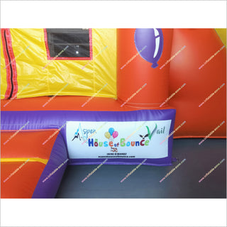 Inflatable Jumping Castle Indoor Long Pool Slide Bounce House Water Slide Combo Rentals Near Me