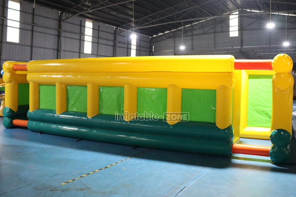Commercial Giant Inflatable Labyrinth Maze Inflatable Maze Square Obstacle Course Inflatable Games