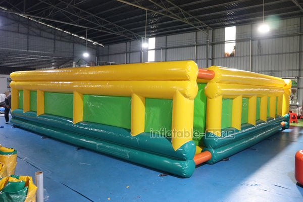 Commercial Giant Inflatable Labyrinth Maze Inflatable Maze Square Obstacle Course Inflatable Games