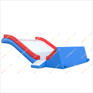 Outdoor Inflatable Airbag Landing Ramp Bike Jump Stunt Inflatable Landing Airbag With Ramp