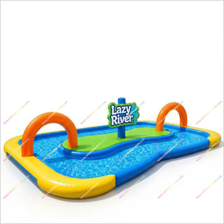 Lazy River Blow Up Pool Water Inflatable Playground Large Outdoor Swimming Pool Inflatable Lazy River For Adults