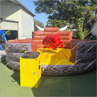 Commercial Crazy Inflatable Bull Rodeo Sports Machine Bull Challenge Games Inflatable Mechanical Bull Ride Rental