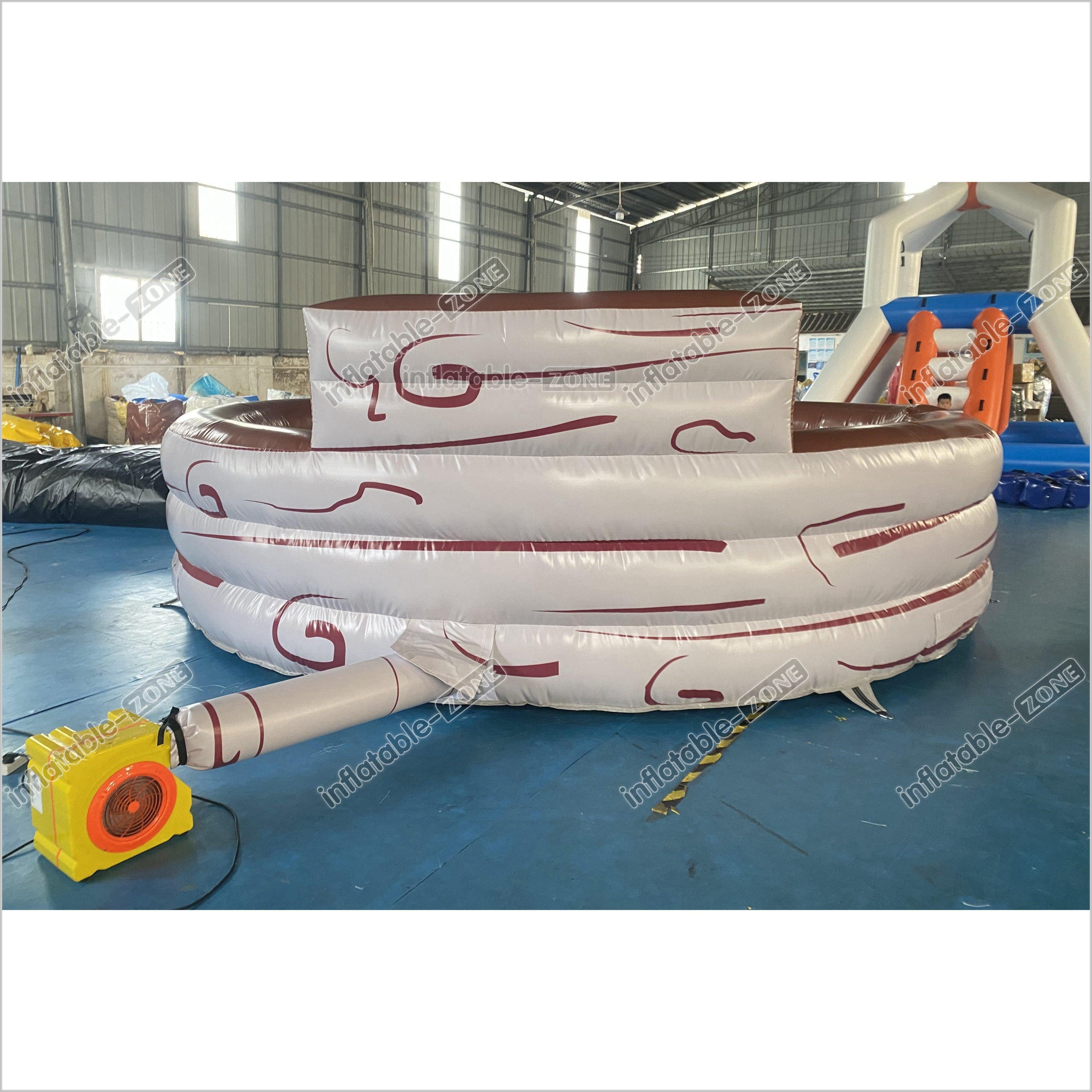 Bull Shape Mat Commercial Inflatable Bull Mat Crazy Rodeo Bull Fight Inflatable Mecha ...