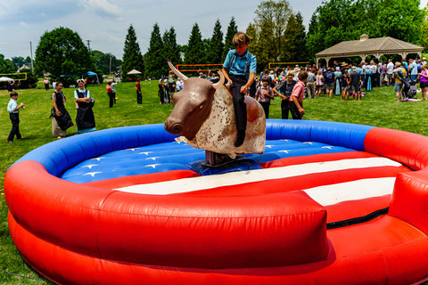 Electric Bull Riding Ride A Bull Inflatable Mechanical Bull For Sale