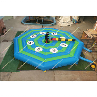 Last Man Standing Inflatable Wipeout Bike Sweeper Arm Inflatable Eliminator Sports Challenge Games - Inflatable-Zone