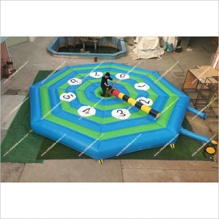 Last Man Standing Inflatable Wipeout Bike Sweeper Arm Inflatable Eliminator Sports Challenge Games - Inflatable-Zone