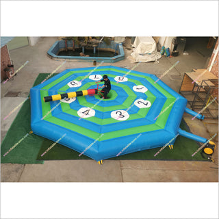 Last Man Standing Inflatable Wipeout Bike Sweeper Arm Inflatable Eliminator Sports Challenge Games - Inflatable-Zone