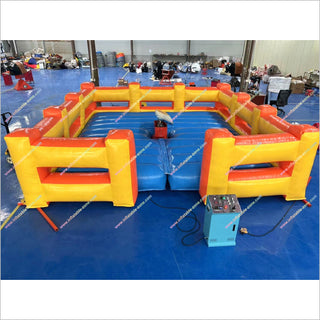Fun Events Near Me Inflatable Mechanical Bull Arena Mattress Bullfighting Machine Inflatable Rodeo Bouncer - Inflatable-Zone
