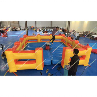 Fun Events Near Me Inflatable Mechanical Bull Arena Mattress Bullfighting Machine Inflatable Rodeo Bouncer - Inflatable-Zone