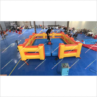 Fun Events Near Me Inflatable Mechanical Bull Arena Mattress Bullfighting Machine Inflatable Rodeo Bouncer - Inflatable-Zone