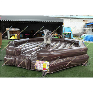 Inflatable Mechanical Bull Rodeo Machine Exciting Sport Inflatable Bull Ride Cheap Mechanical Bulls For Rent