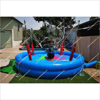 Bungee Bull Inflatable Mechanical Bull Rental Rodeo Bull Riding Machine Party Games Near Me - Inflatable-Zone
