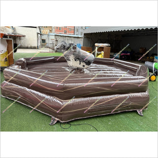 Inflatable Mechanical Bull Rodeo Machine Exciting Sport Inflatable Bull Ride Cheap Mechanical Bulls For Rent