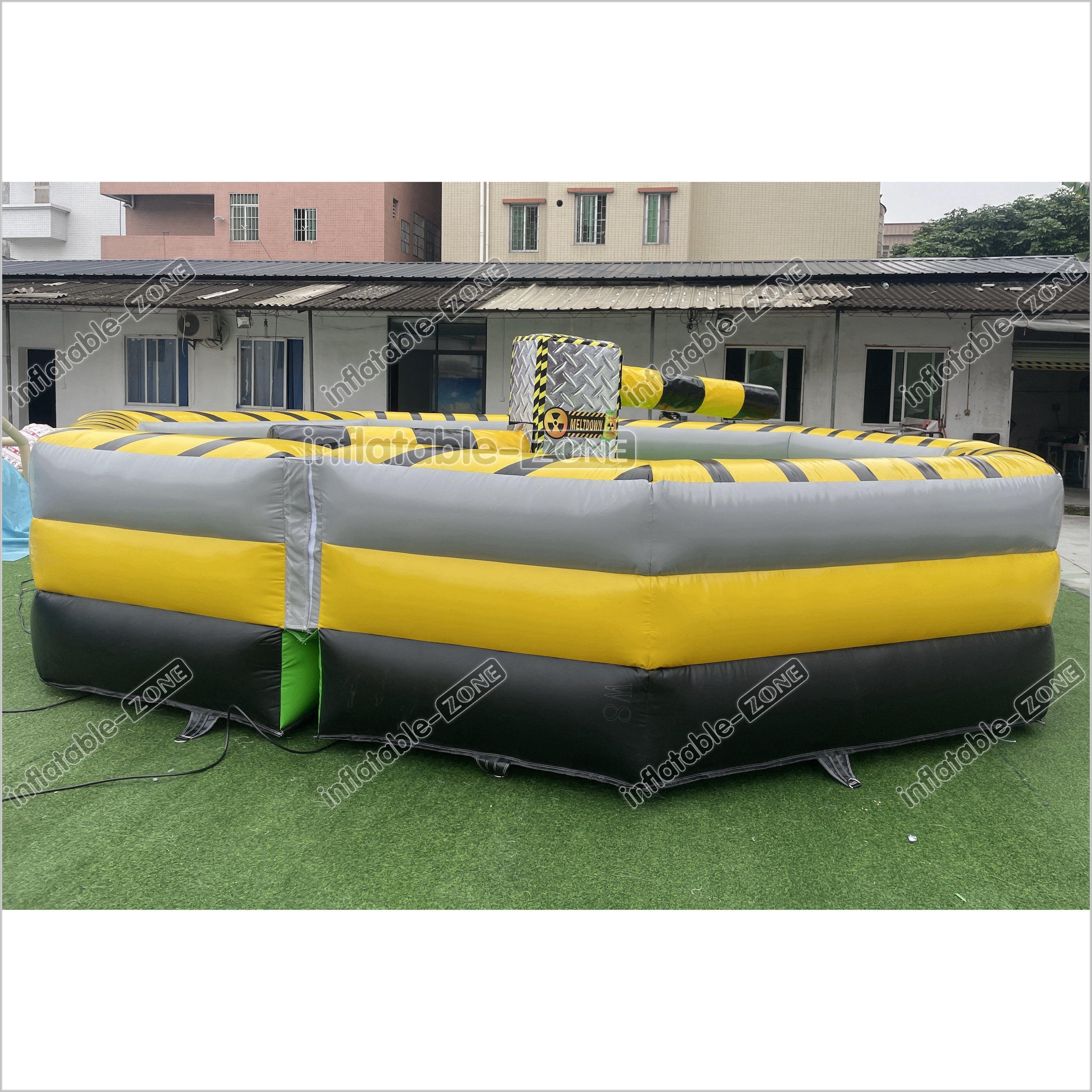 Slashed Inflatables Classic Commercial Party Inflatable Meltdown Mechanical Game Inflatabl ...