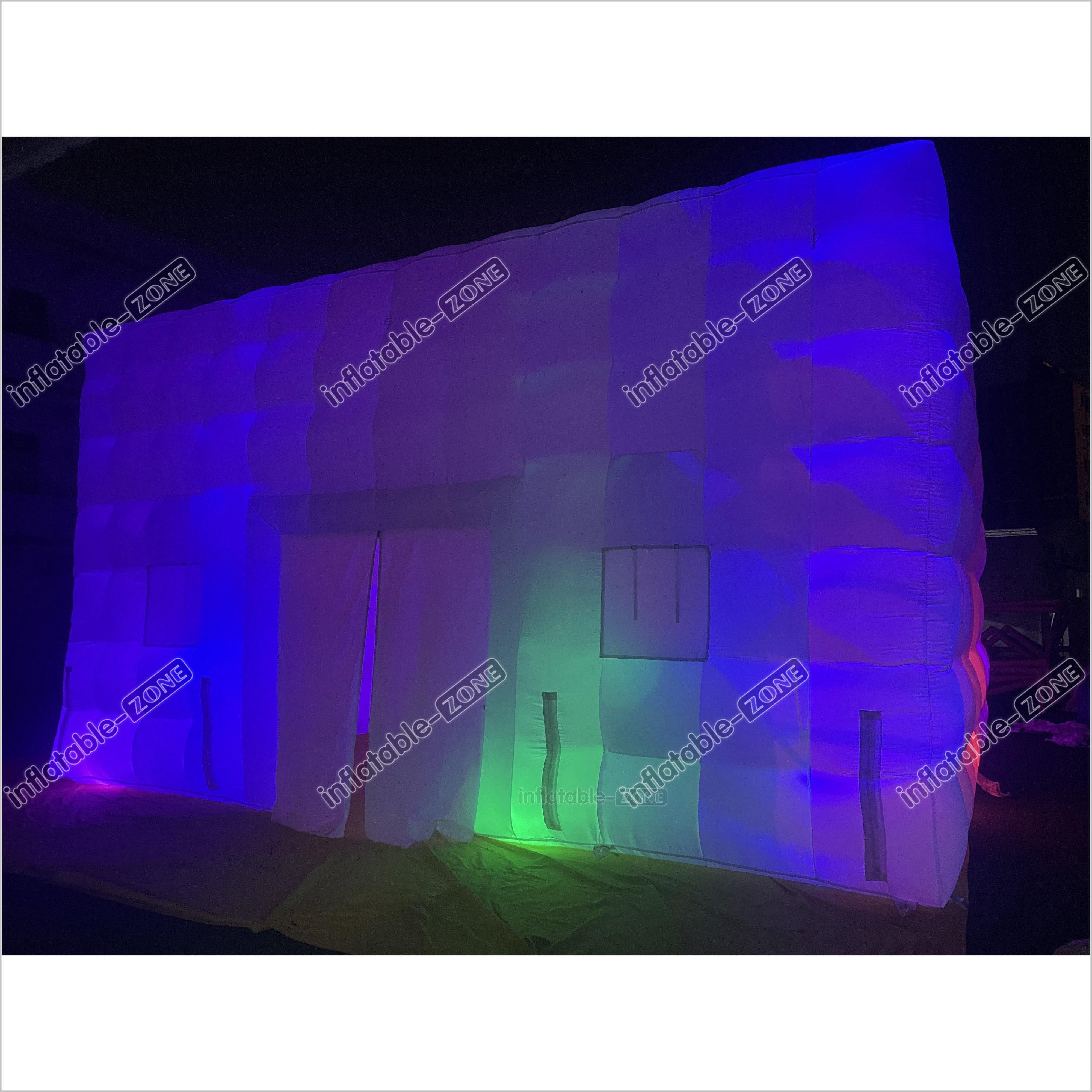White Inflatable Night Club Disco Outdoor Inflatable Nightclub White ...