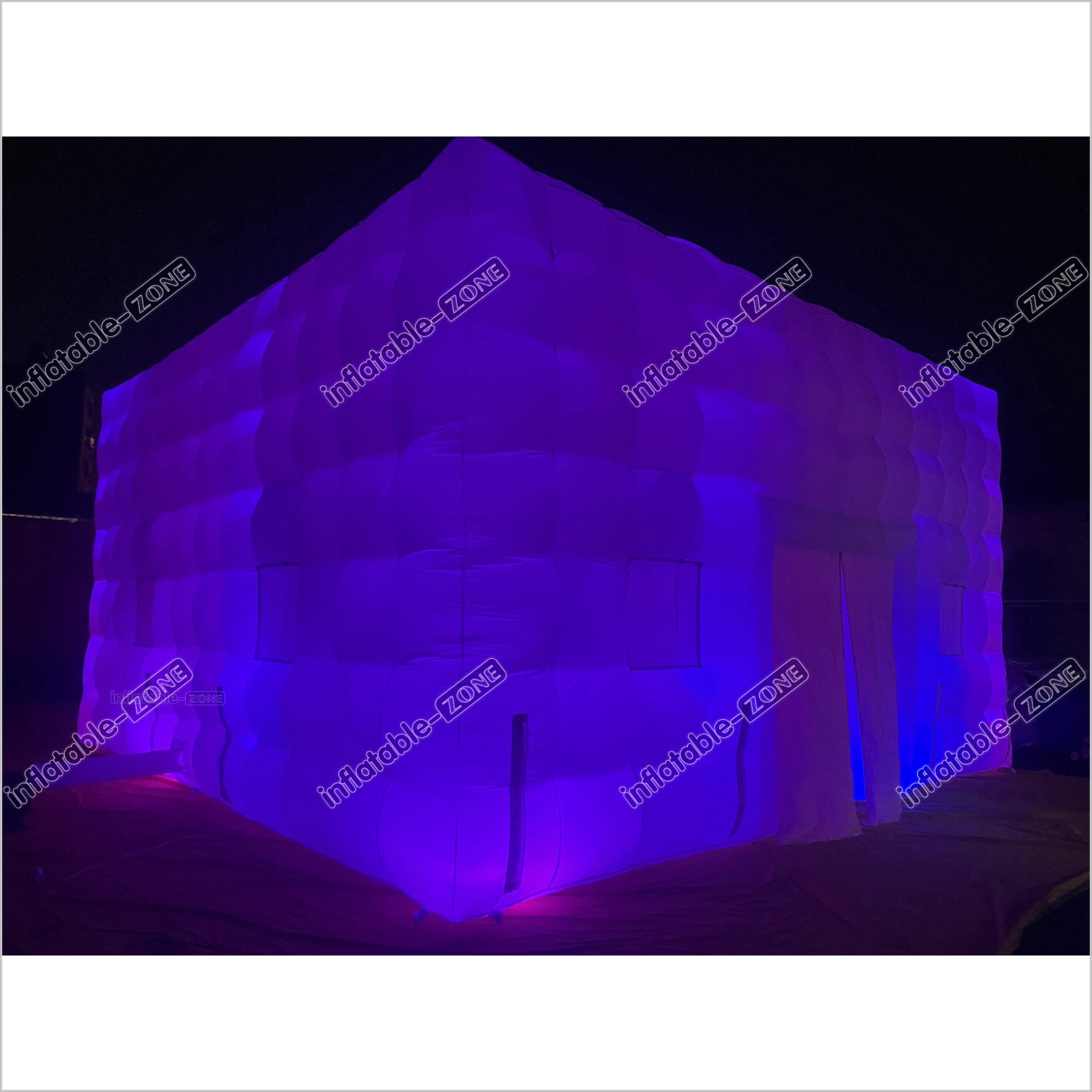 White Inflatable Night Club Disco Outdoor Inflatable Nightclub White ...