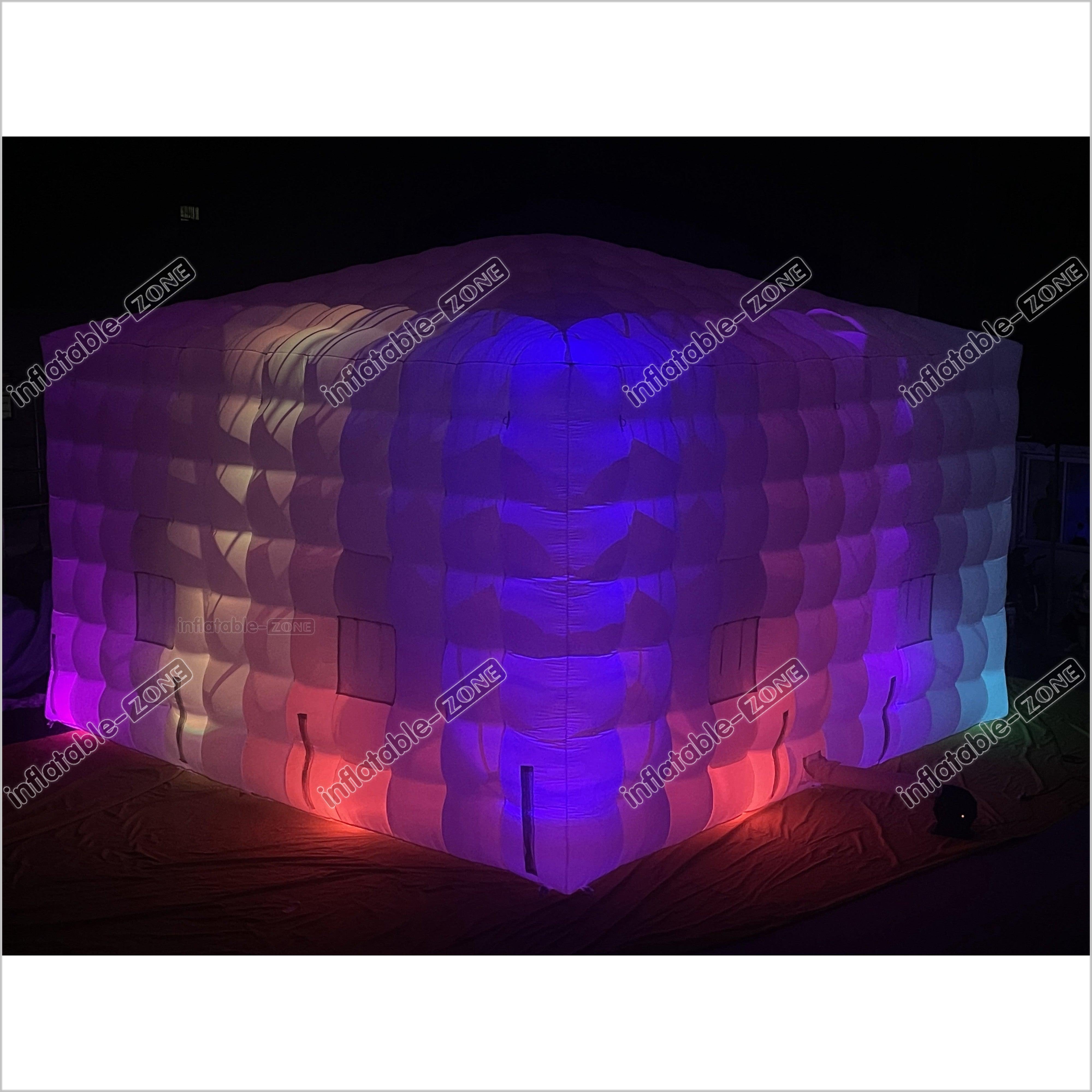 White Inflatable Night Club Disco Outdoor Inflatable Nightclub White ...