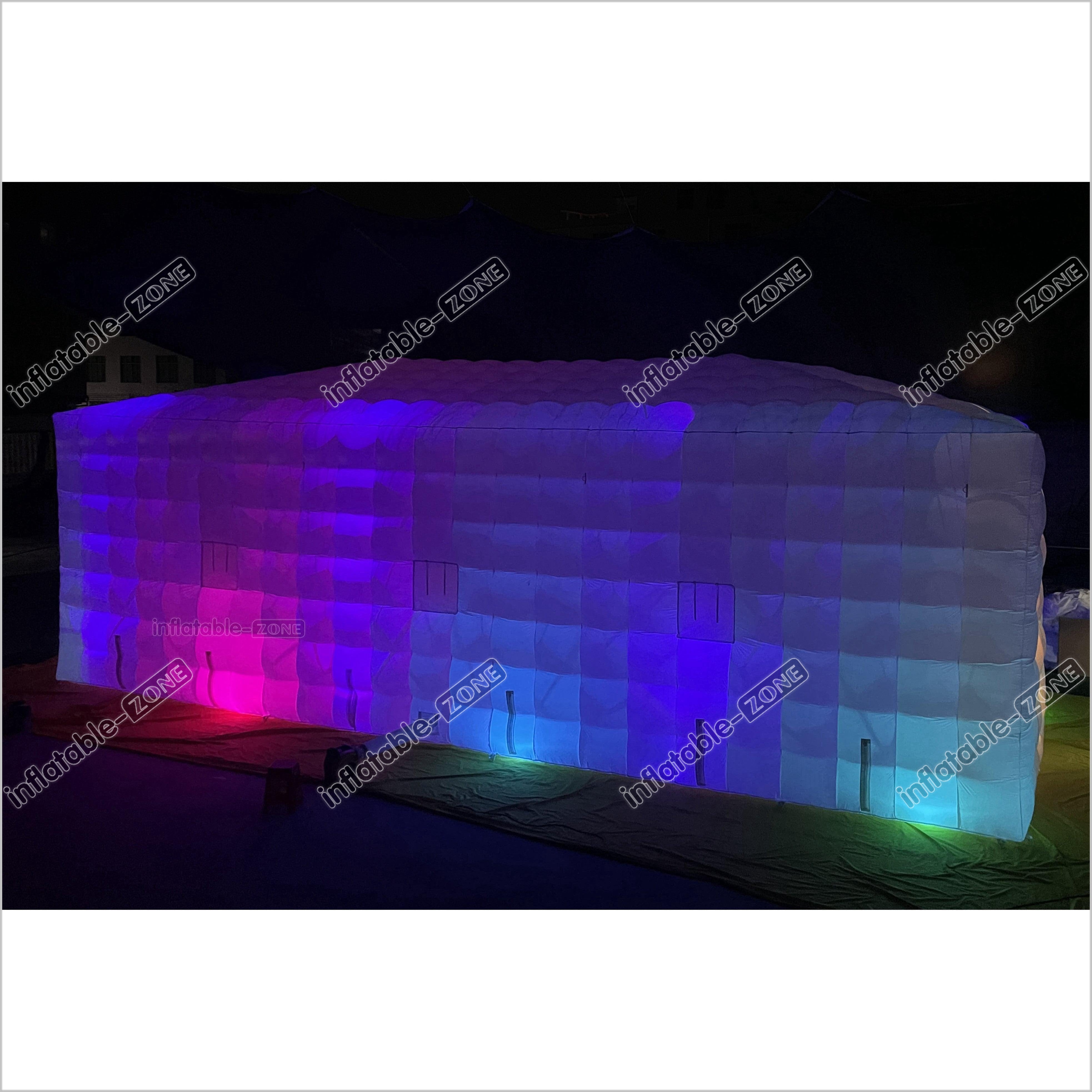 Inflatable Party Tent Led Light Blow Up Night Club Outdoor Events ...
