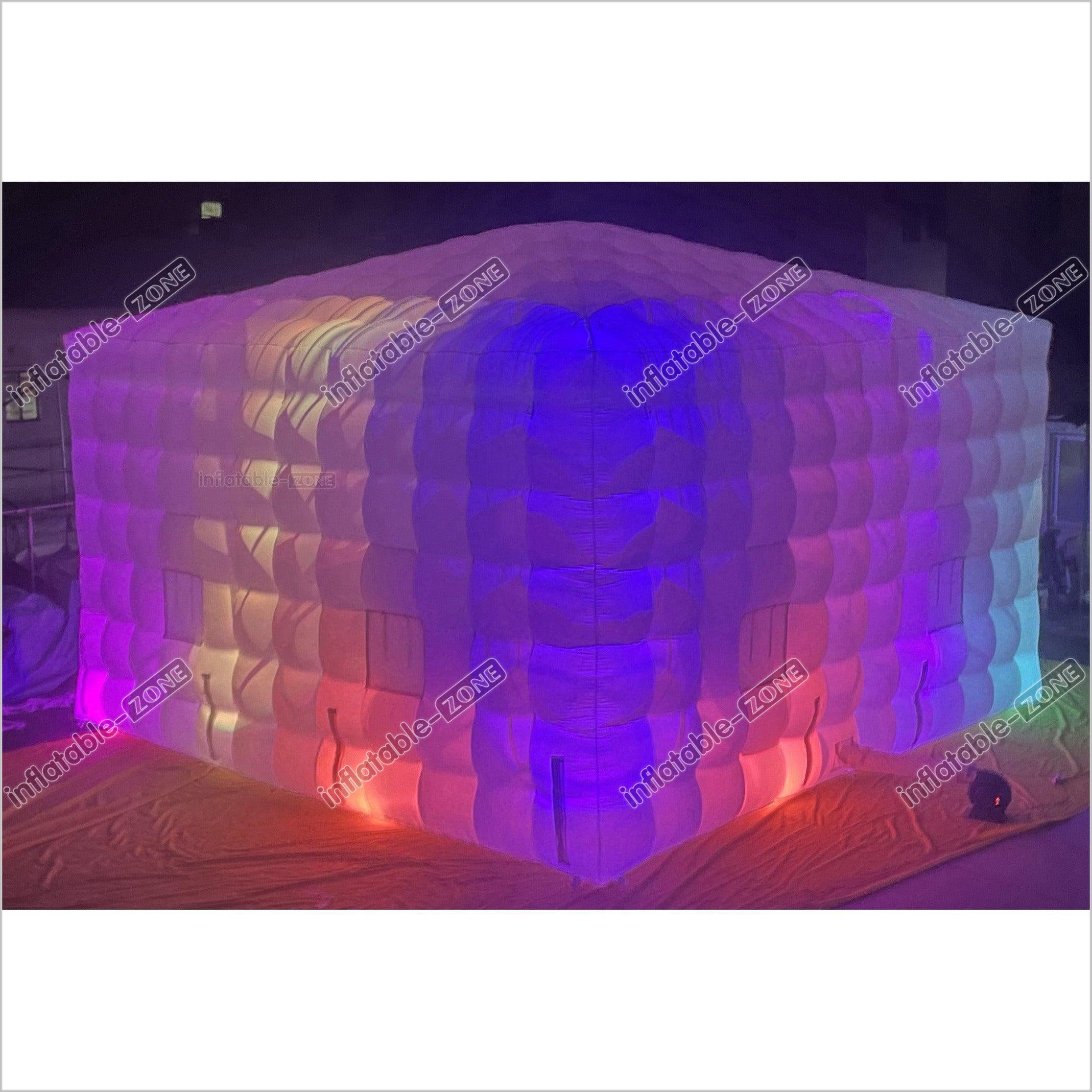 White Inflatable Night Club Disco Outdoor Inflatable Nightclub White ...